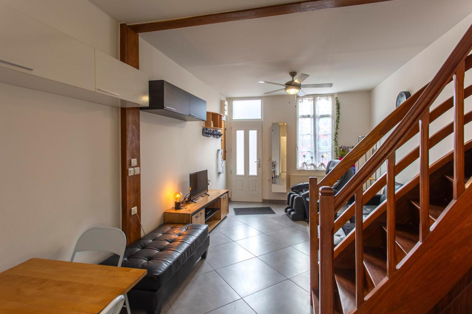 Апартаменты La P'Tite Recre, 3 Couchages, Sauna, Balneo Амьен Экстерьер фото