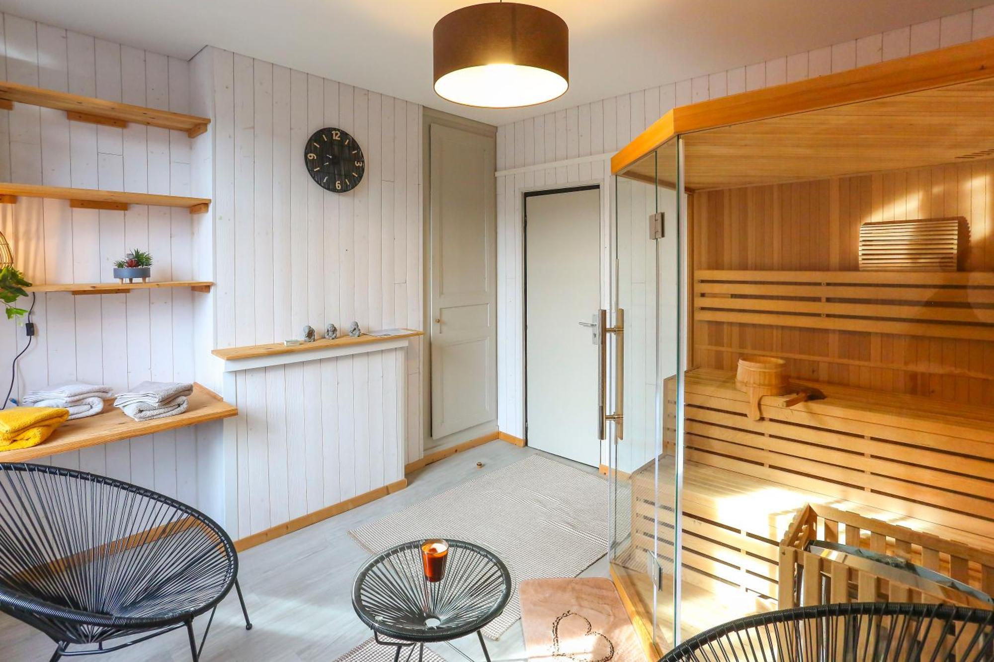 Апартаменты La P'Tite Recre, 3 Couchages, Sauna, Balneo Амьен Экстерьер фото